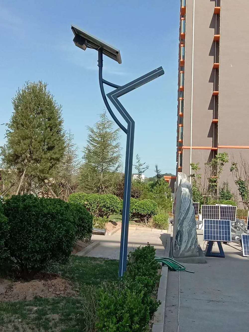 LED solar national street lamp, photovoltaic solar street lamp