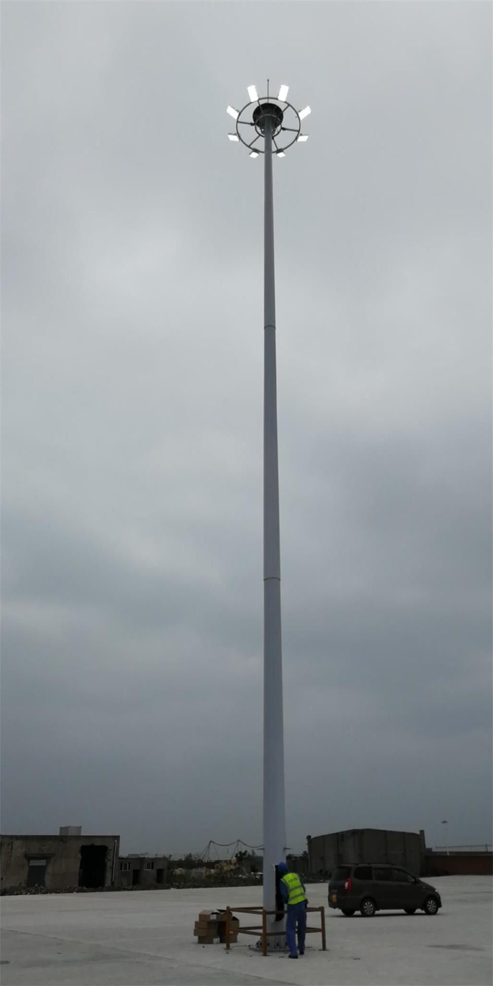 Lifting system high pole lamp, stadium square high pole lamp