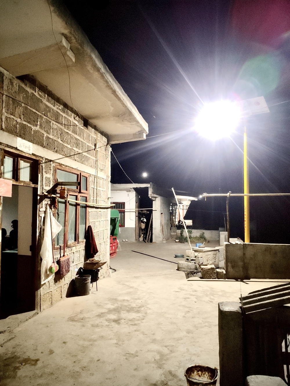 Sünnerstrahllamp, Héichkraft gesdeelt rural LED Strahllamp