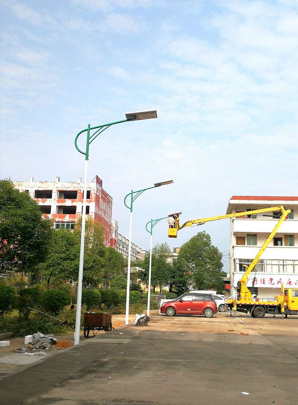 Şehir sürücü özgür Xinzhou ışık enerji sokak lambası