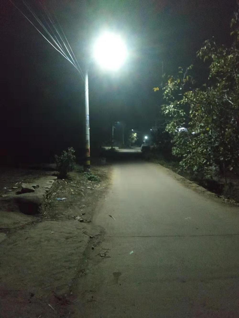 New rural solar street lamp project case