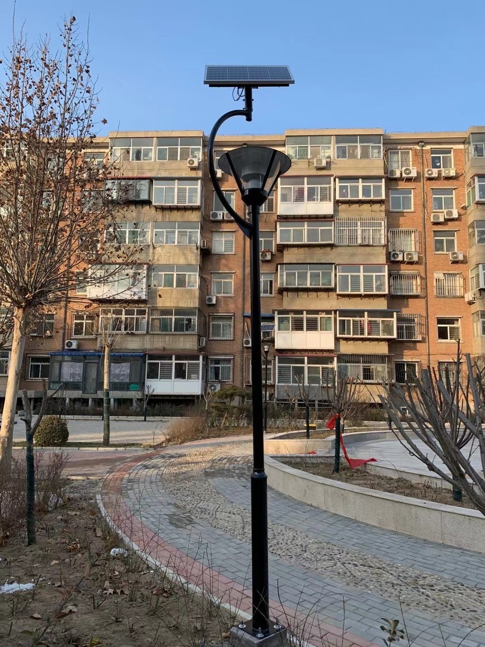 Modern simple LED courtyard lamp, community landscape lamp
