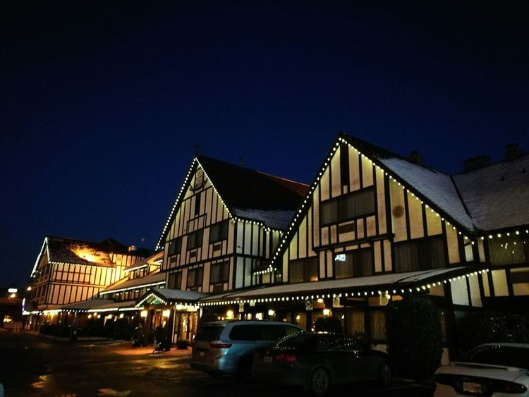 Best Western night view in Vancouver, Canada, a lighting project case exported abroad