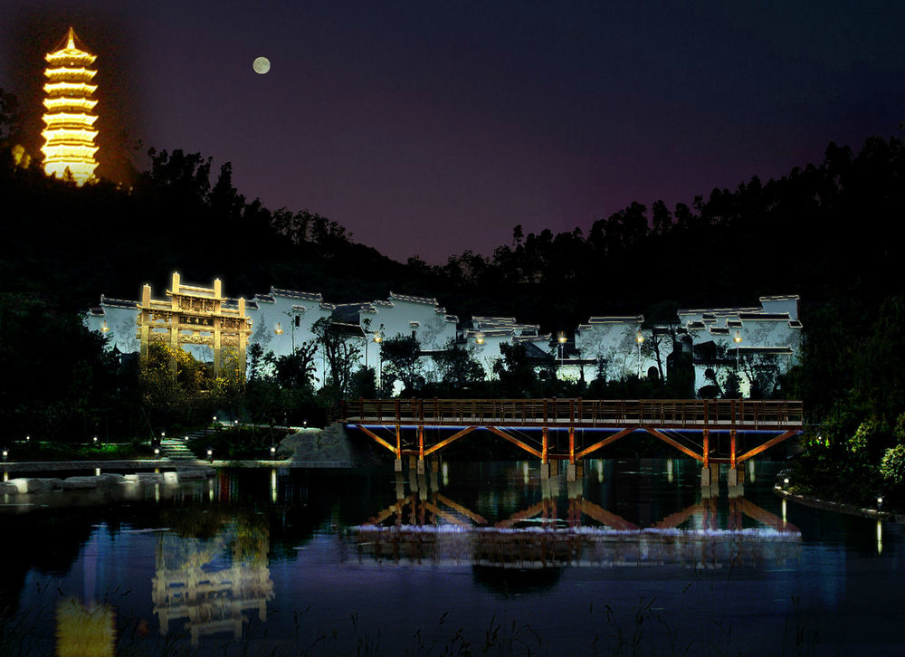 Dự án ánh sáng công viên Shenzhen Expo Park, tòa nhà sáng tạo dự án...