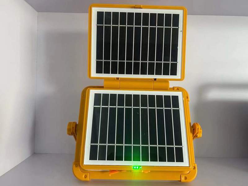 LED solárne opätovné nakladateľné táborové svetlo, nočný trh voľne odolné vodné svetlo 49-20230526