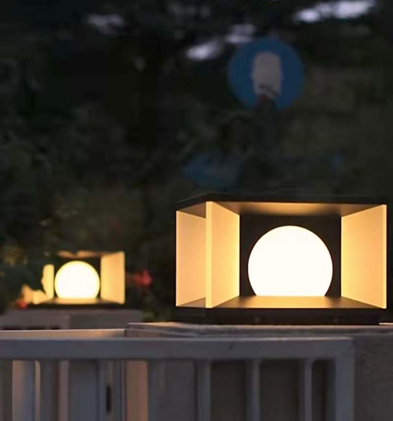 Luxury and simple outdoor screen wall light effect display diagram 140-20230606