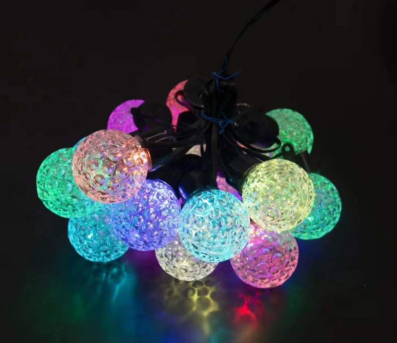 Camping dekorative Lichter, bunter Lederfaden mit dekorativen Nachteffekten 178-20230527